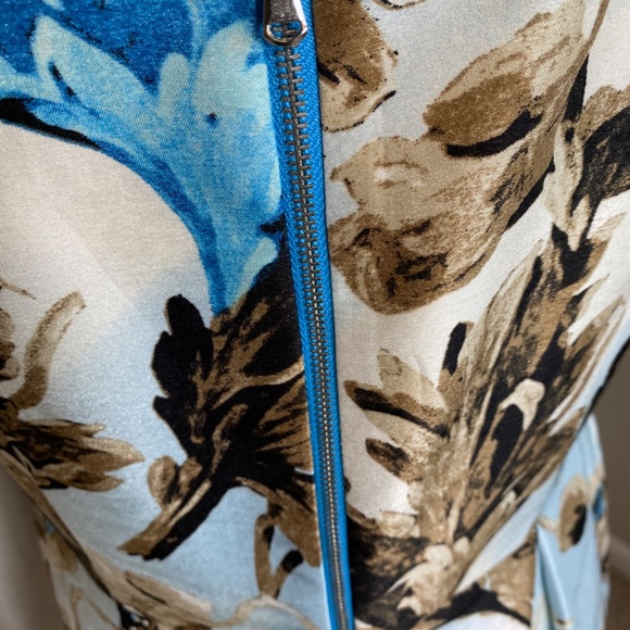 🥳 HP💙 EUC 50S VINTAGE STYLE FLORAL DRESS SZ 10 - Picture 6 of 10